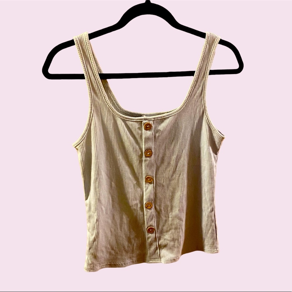 Caution to the wind ribbed tank